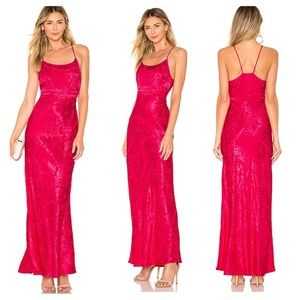 Privacy Please Mia Maxi Dress Magenta Pink Gown